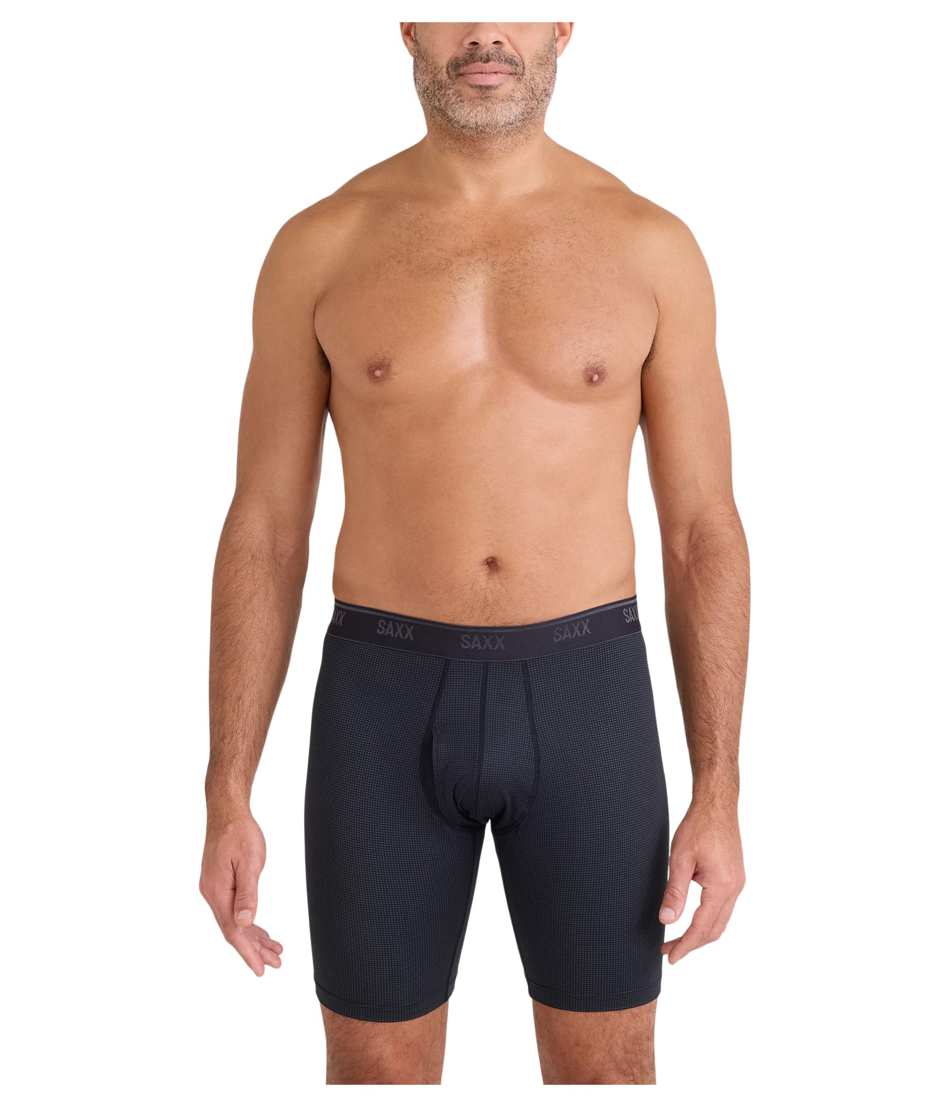 Quest Quick-dry Mesh Long Boxer Brief Fly