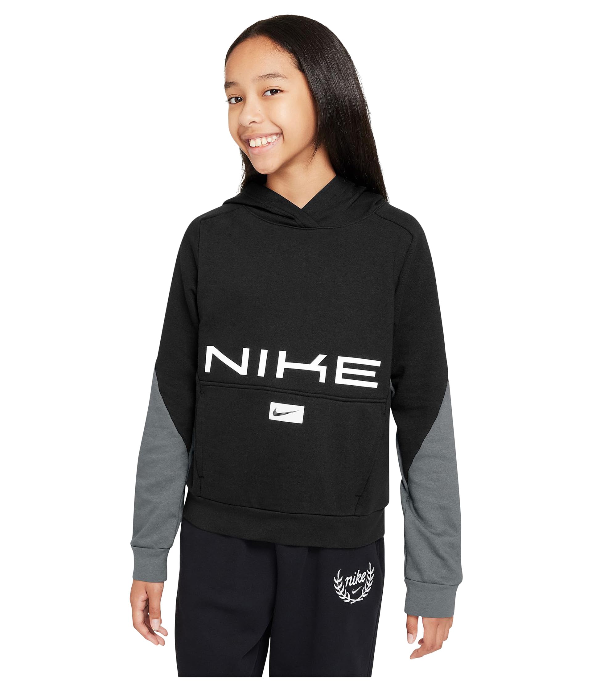 Multi Dri-FIT Fleece Pullover Hoodie (Big Kid)