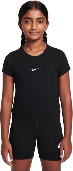 Sportswear Cropped T-shirt (Little Kid/Big Kid)