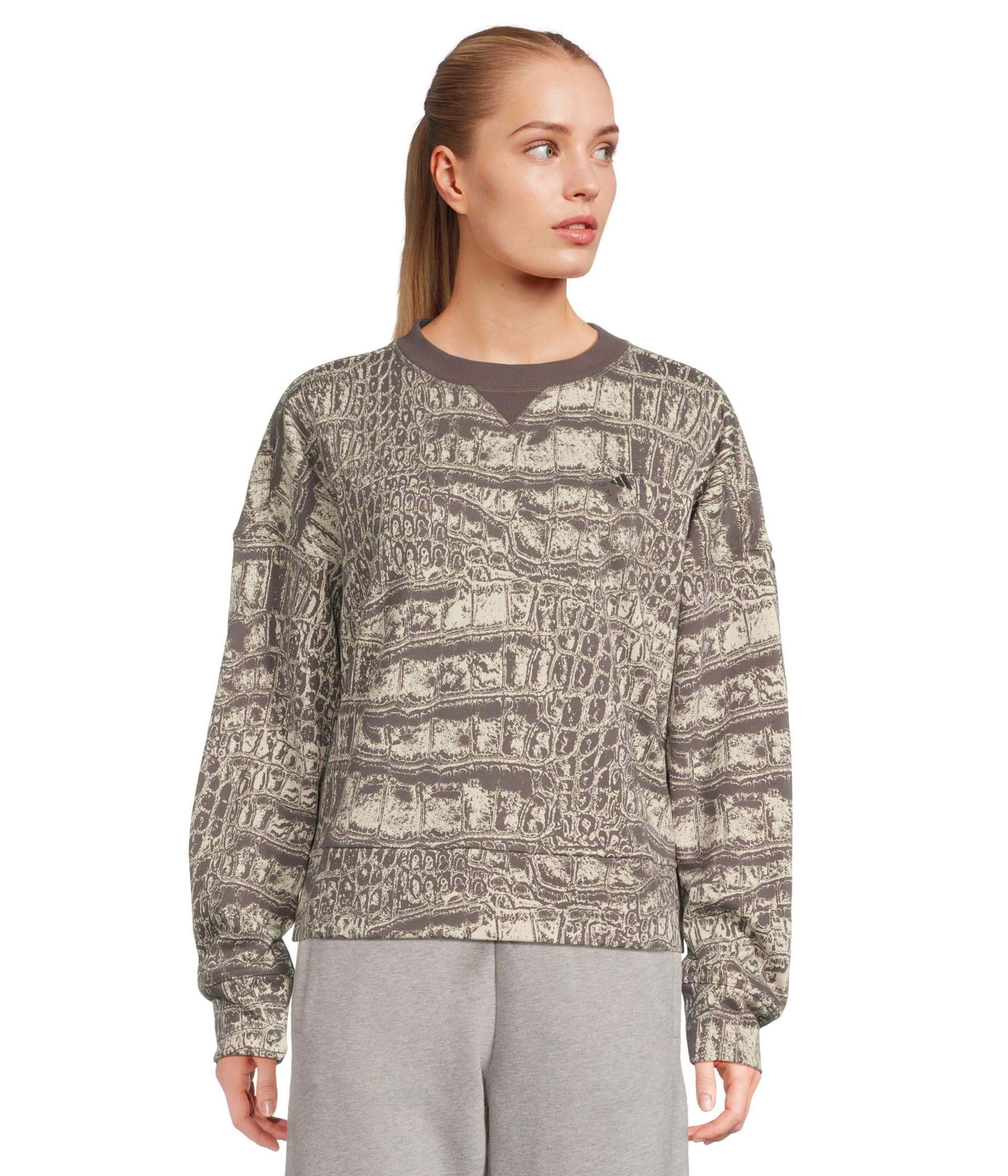Loose Sweatshirt Printed