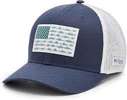 Nocturnal/White/Us Fish Flag