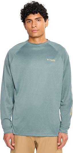 Metal Heather/Light Camel Logo