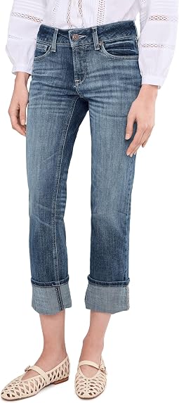 Прямые укороченные джинсы Perfect Rise Silvie