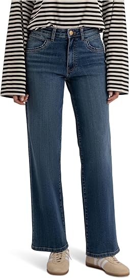 Джинсы Jodi High-rise Straight Leg с карманами