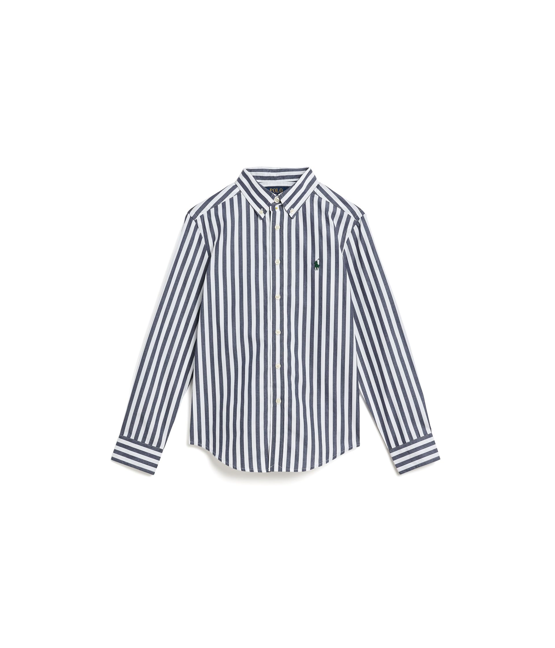 Striped Cotton Poplin Shirt (Toddler/Little Kid)