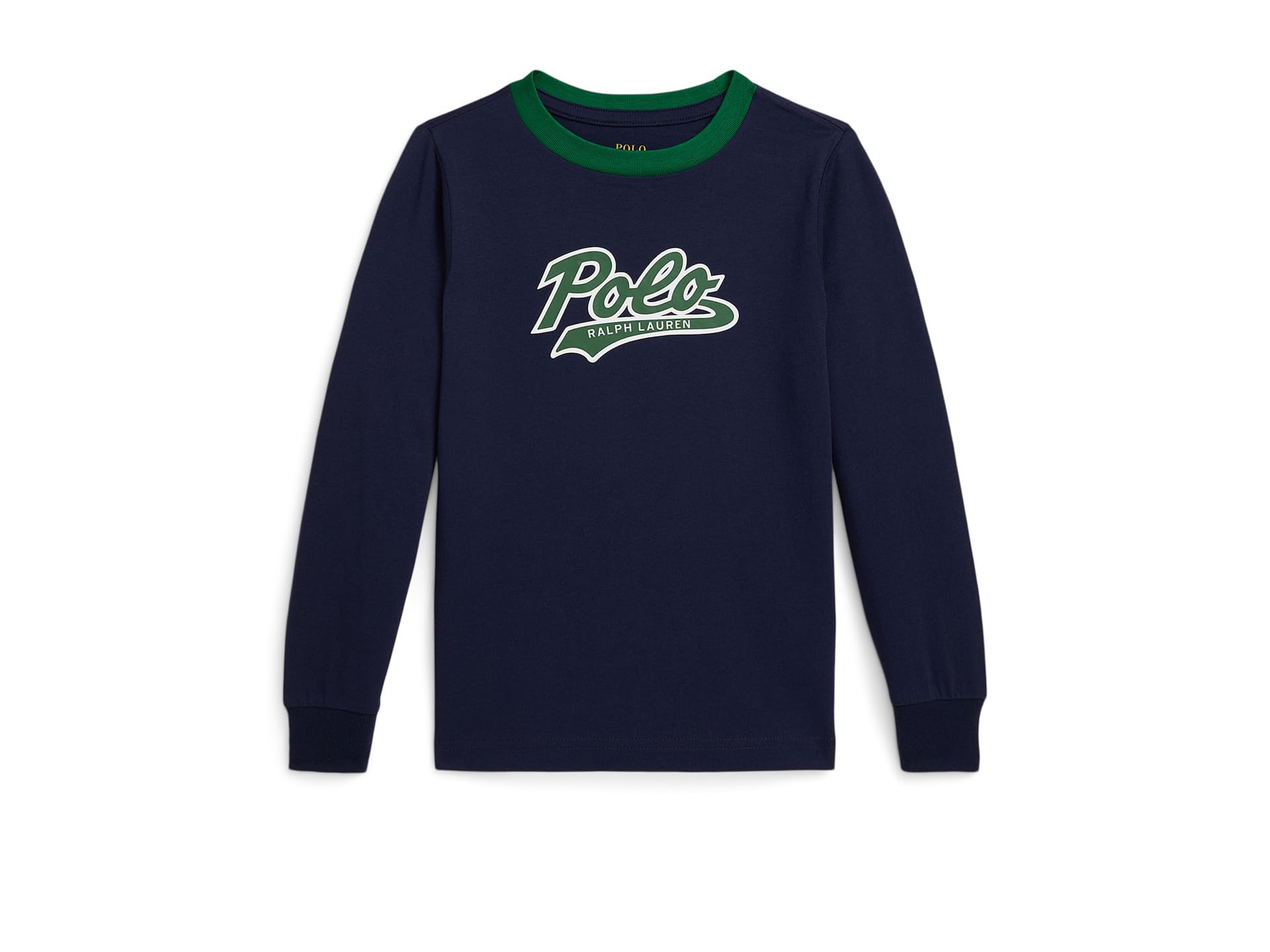 Logo Cotton Long-Sleeve Tee (Toddler/Little Kid)