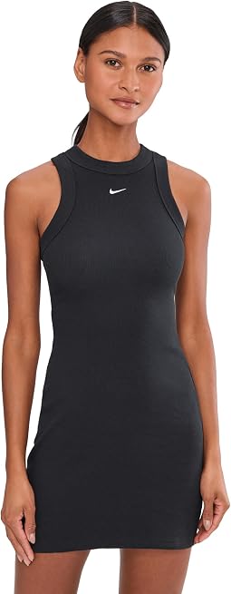 Sportswear Chill трикотажное платье в рубчик