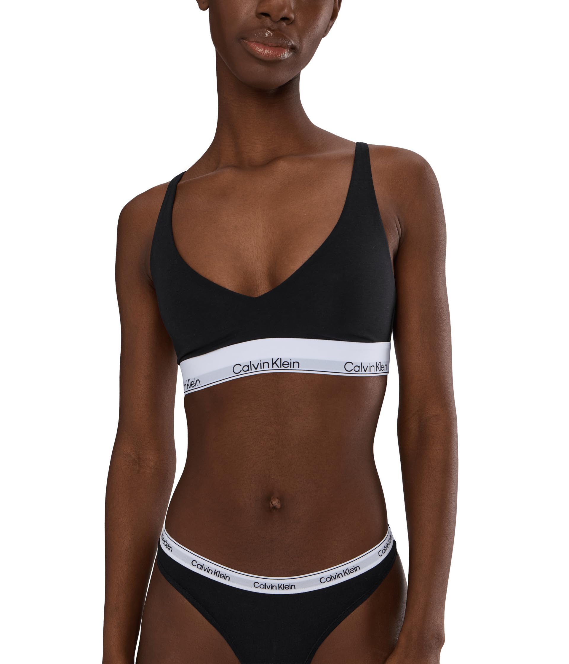 Icon Cotton Modal Unlined Triangle Bralette