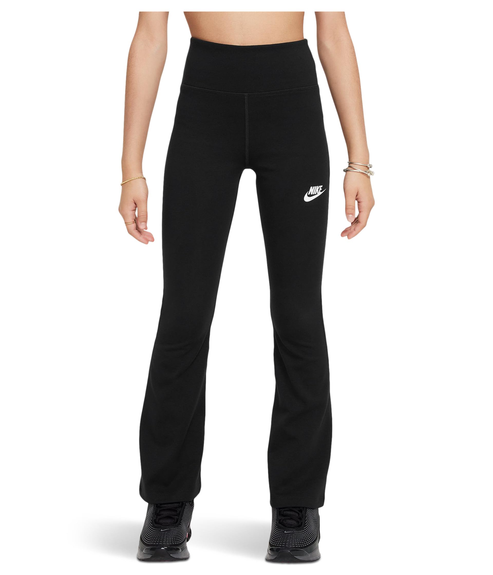 Sportswear Classic High-Waisted Flared Leggings (Big Kid)