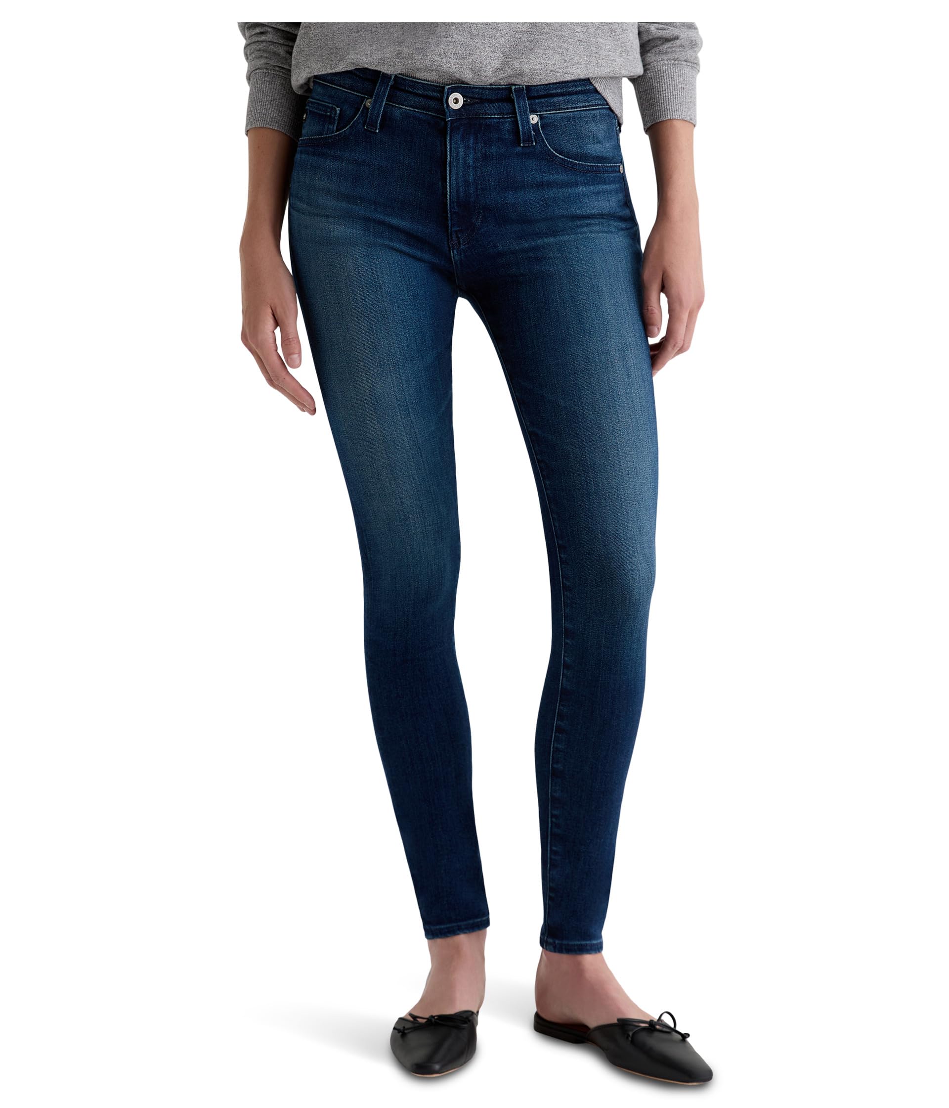 Джинсы Farrah Mid Rise Skinny Jean In Epilogue