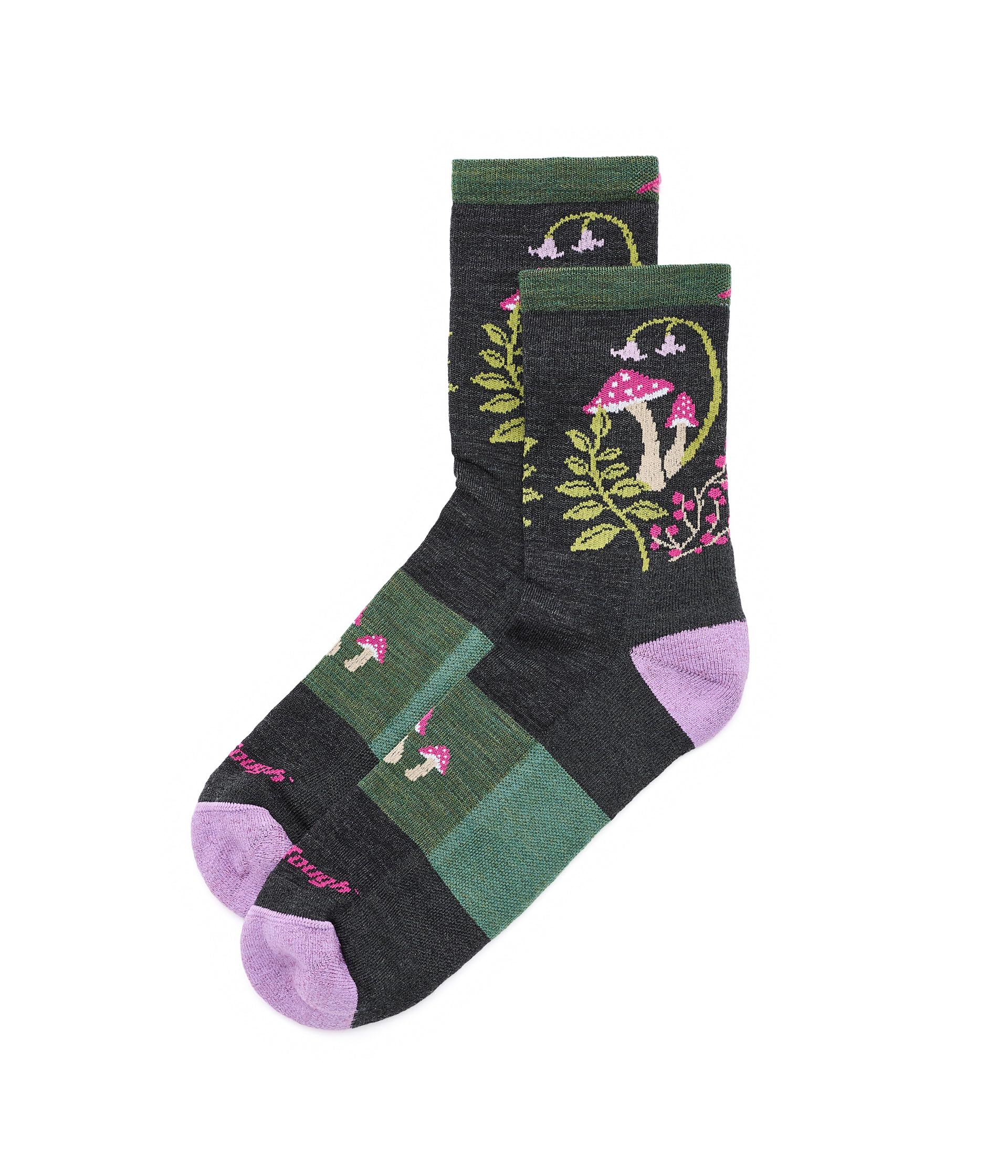 Mellow Mushrooms Micro Crew Lightweight With Cushion
