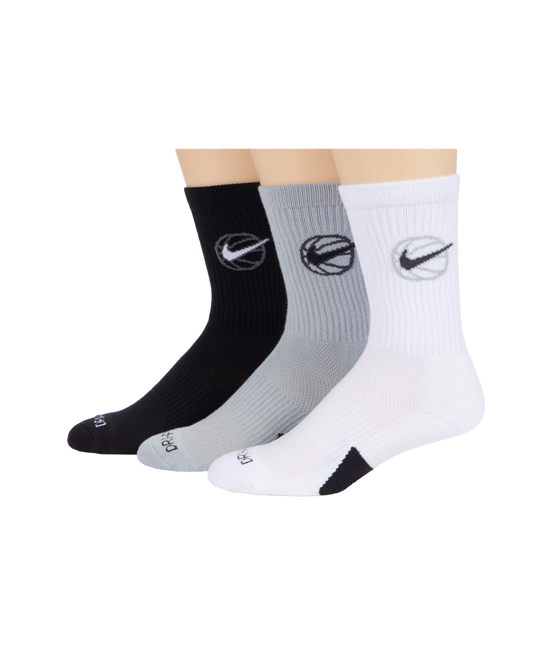 Crew Everyday Bball 3-Pair Pack (Big Kid/Adult)