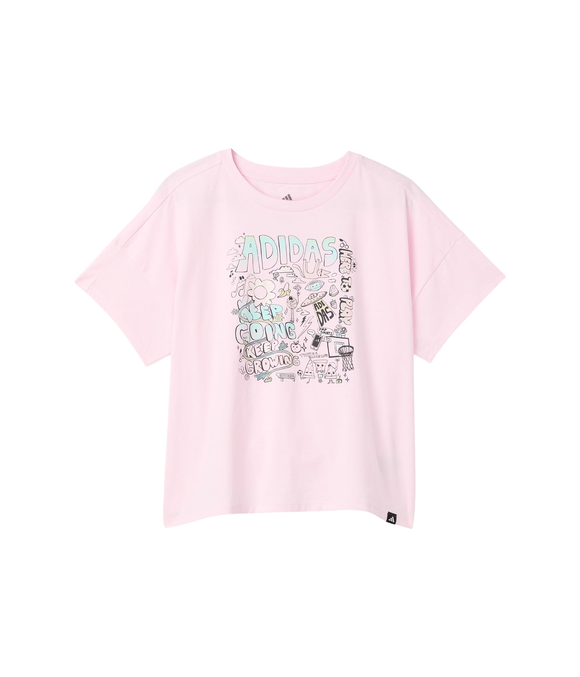Drop Shoulder Tee (Big Kid)