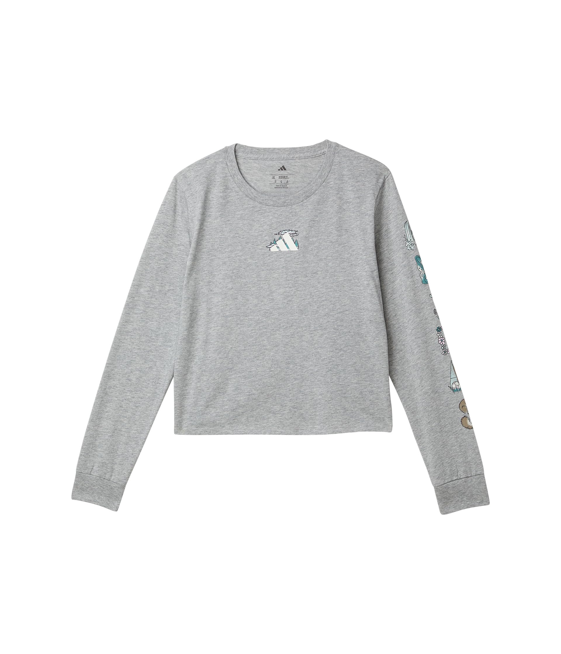 Regular Fit Heather Tee (Big Kid)