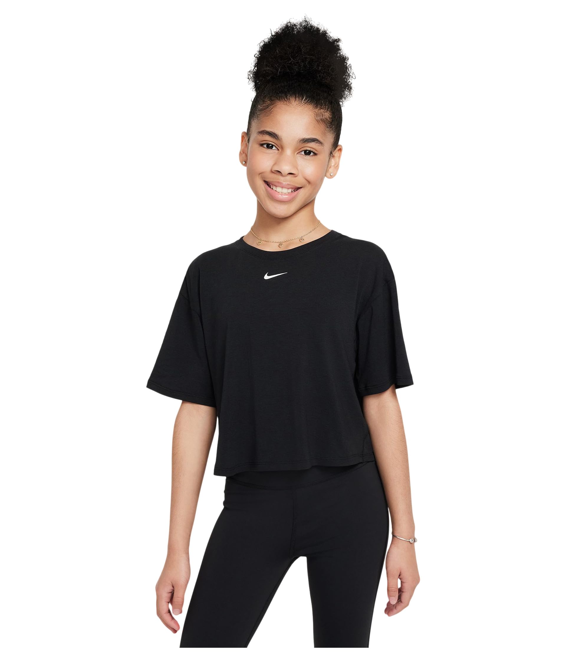 One Relaxed Dri-FIT™ Short Sleeve Top (Little Kid/Big Kid)