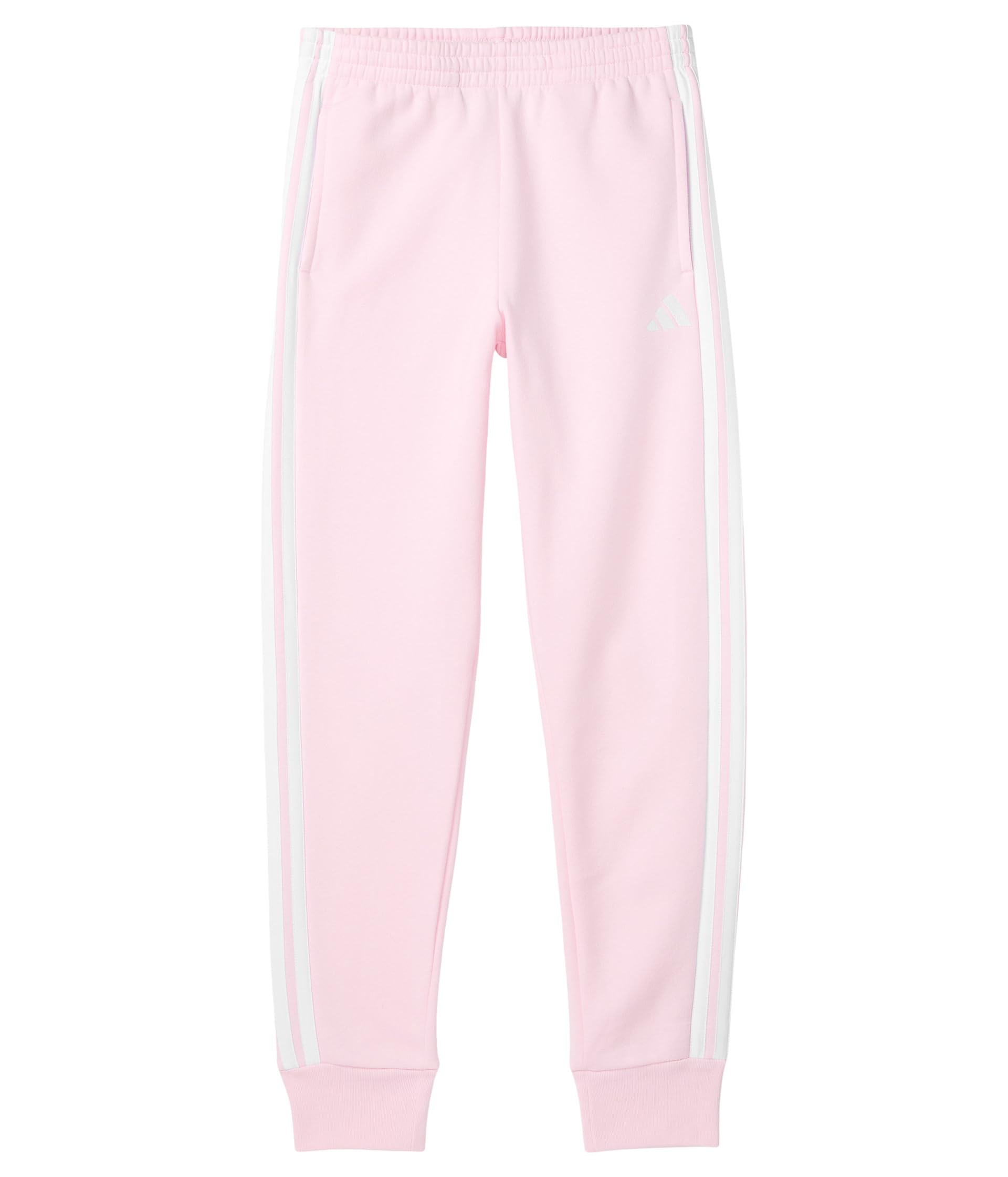 3-Stripe Heather Fleece Joggers (Big Kid)