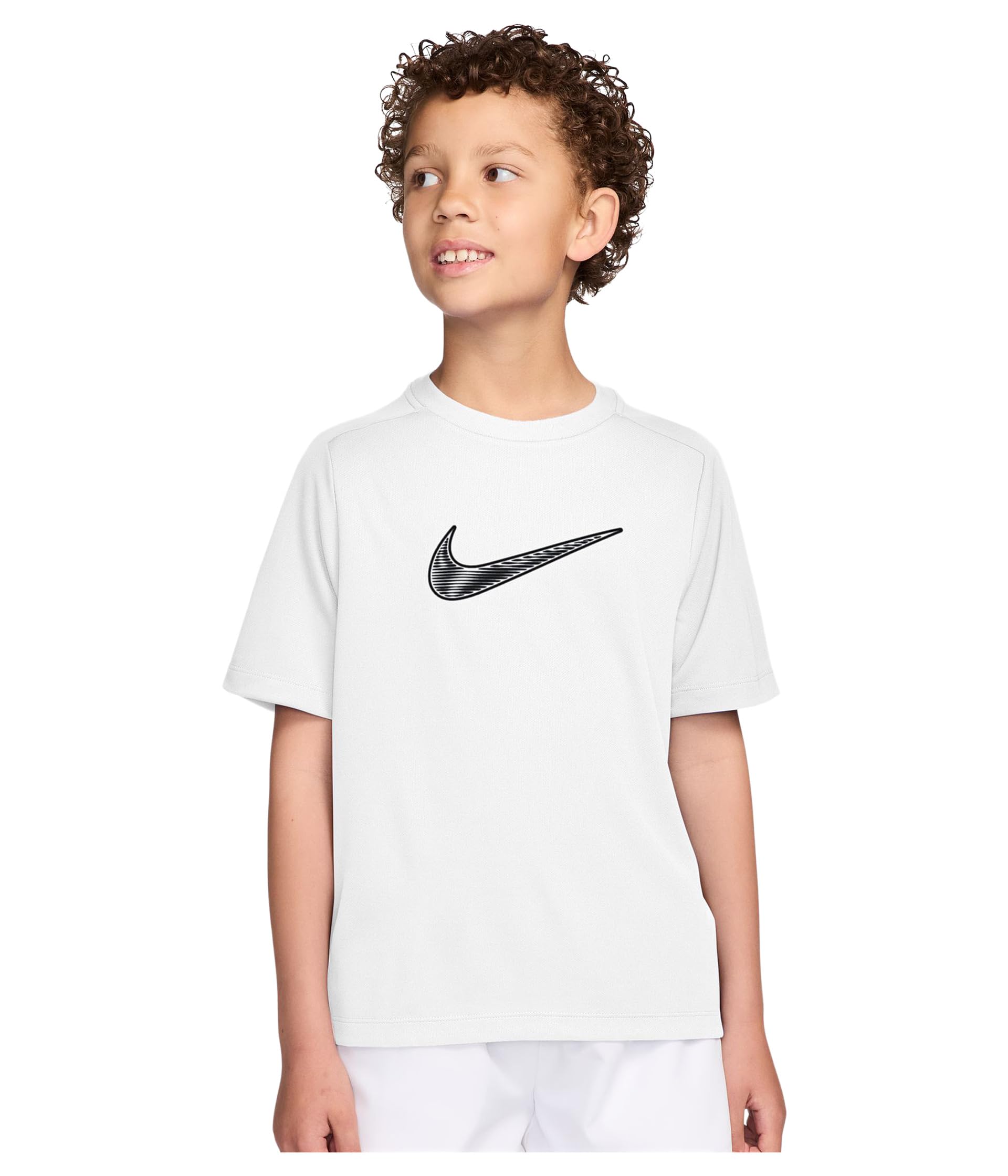 Dri-FIT™ Multi Short Sleeve Top Hybrid (Little Kid/Big Kid)