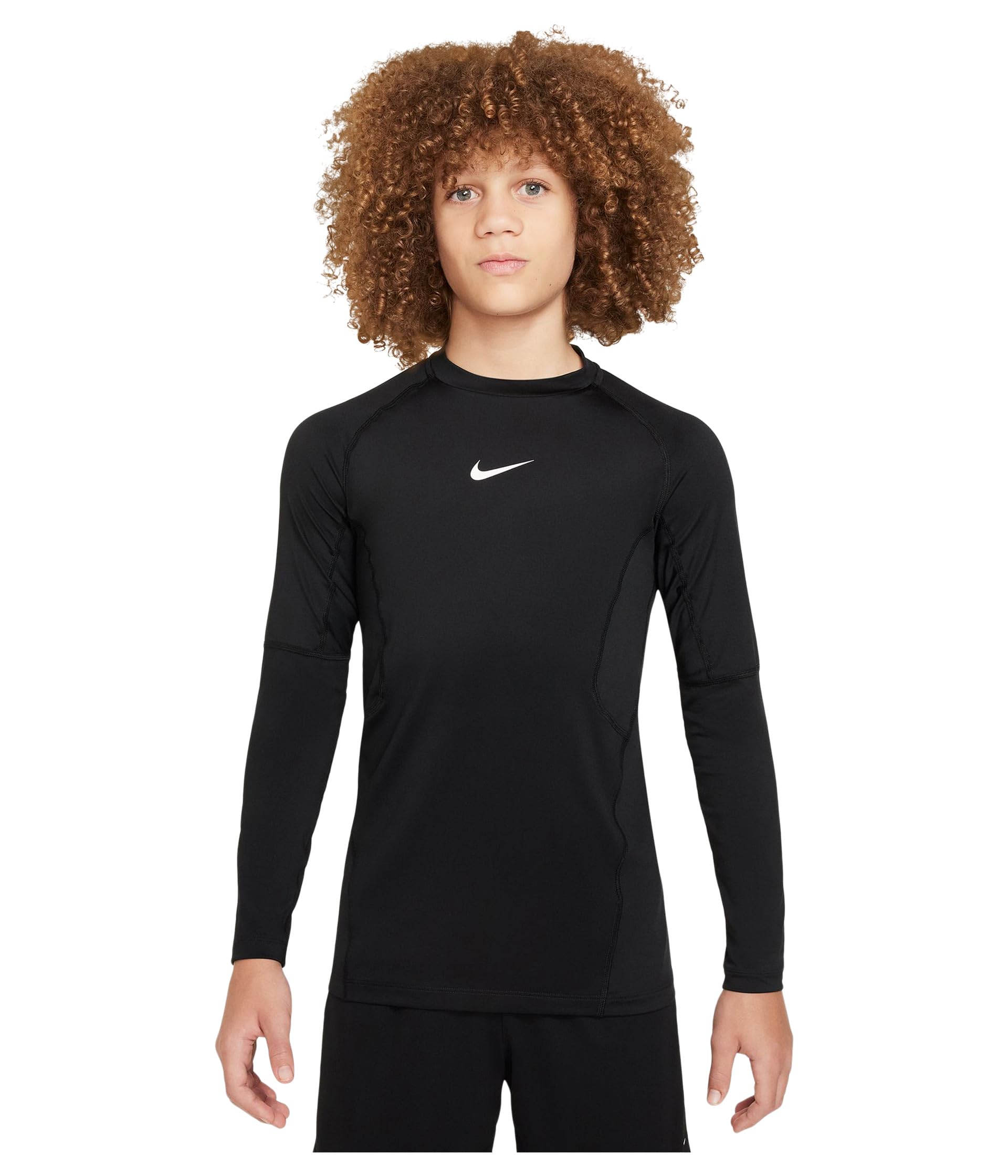 Pro Dri-fit футболка с длинным рукавом (маленький ребенок/большой ребенок)
