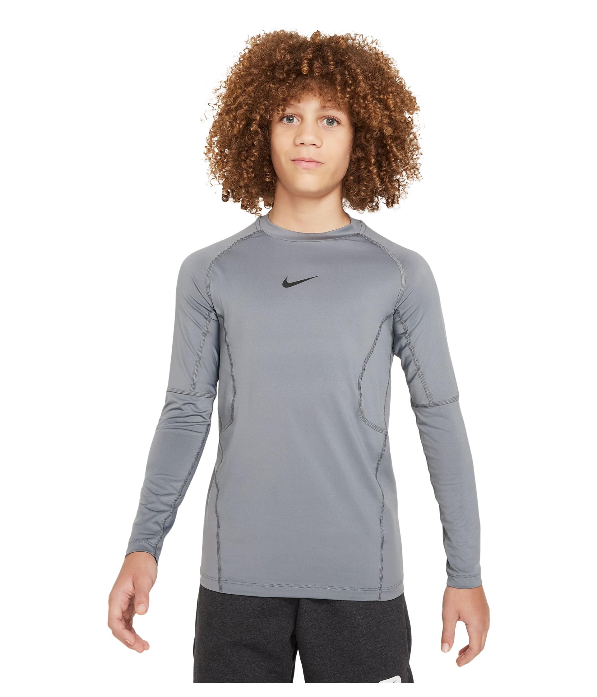 Pro Dri-fit Long Sleeve Top (Little Kid/Big Kid)