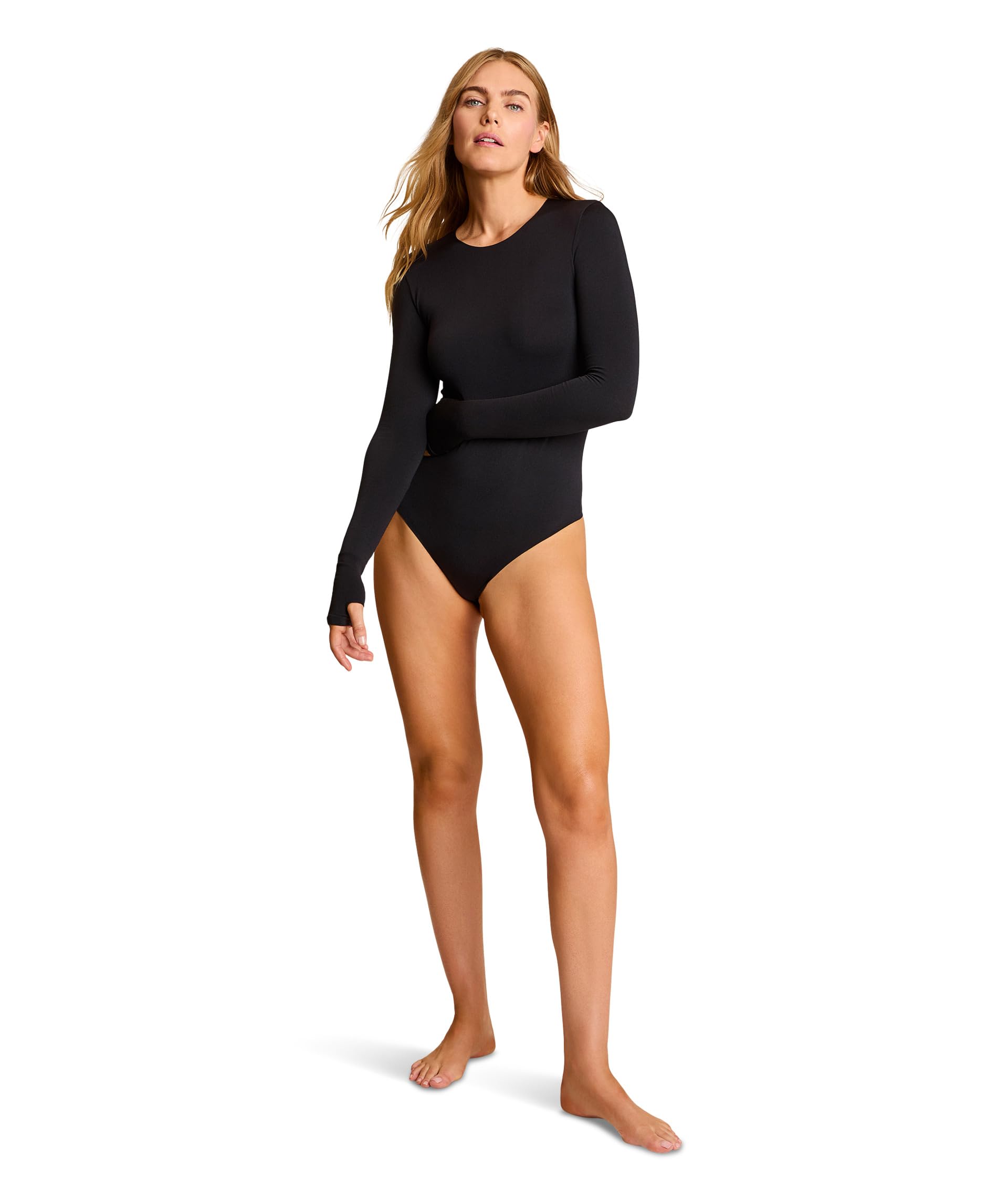 Боди Prima Ballet Long Sleeve Bodysuit w/ Thumbholes