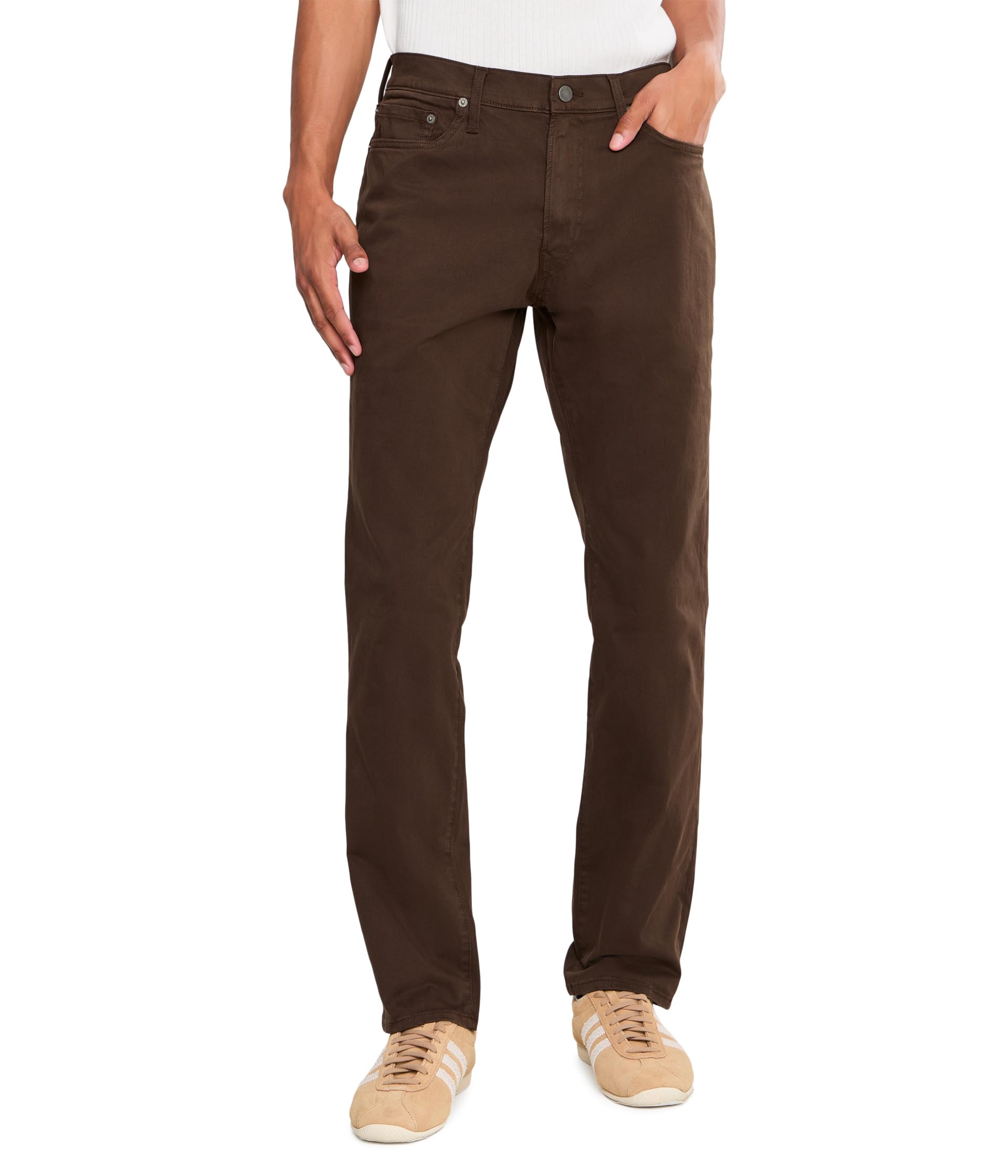 Брюки Varick Slim Straight Stretch Sateen