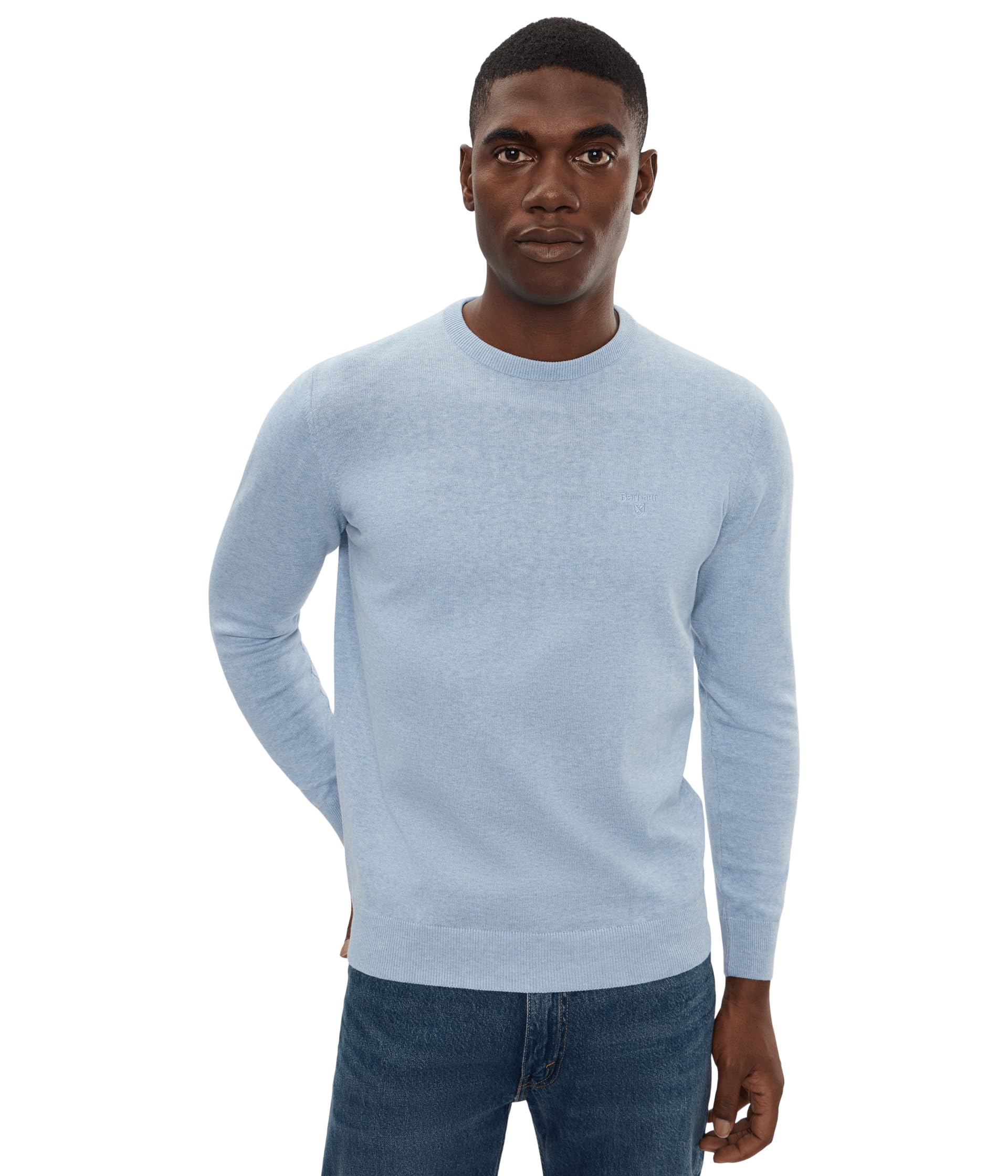Pima Cotton Crew Neck Sweater