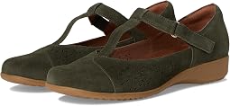 Dark Green Suede