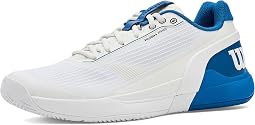 White/Deja Vu Blue/Safety Yellow
