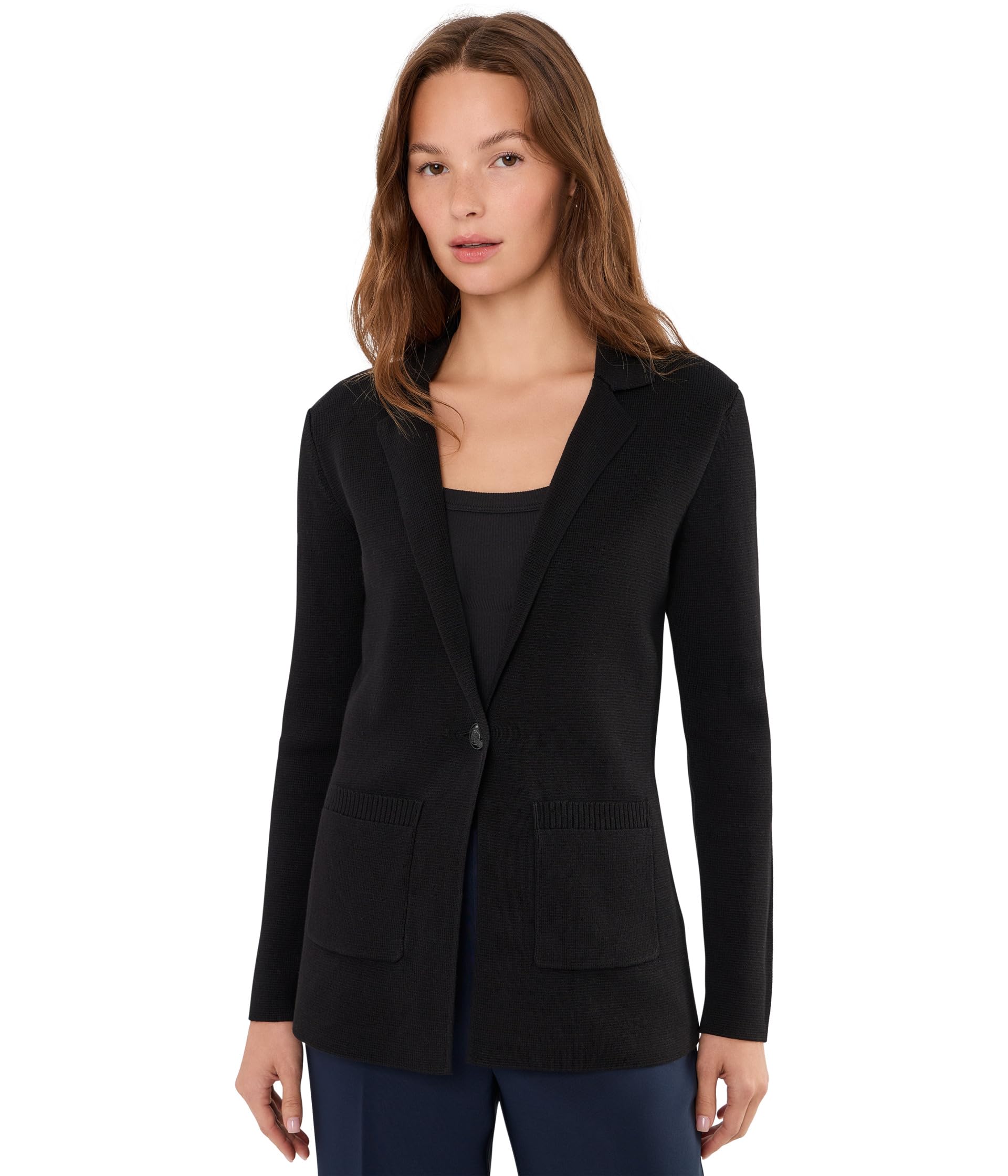 Elegant Knit Blazer