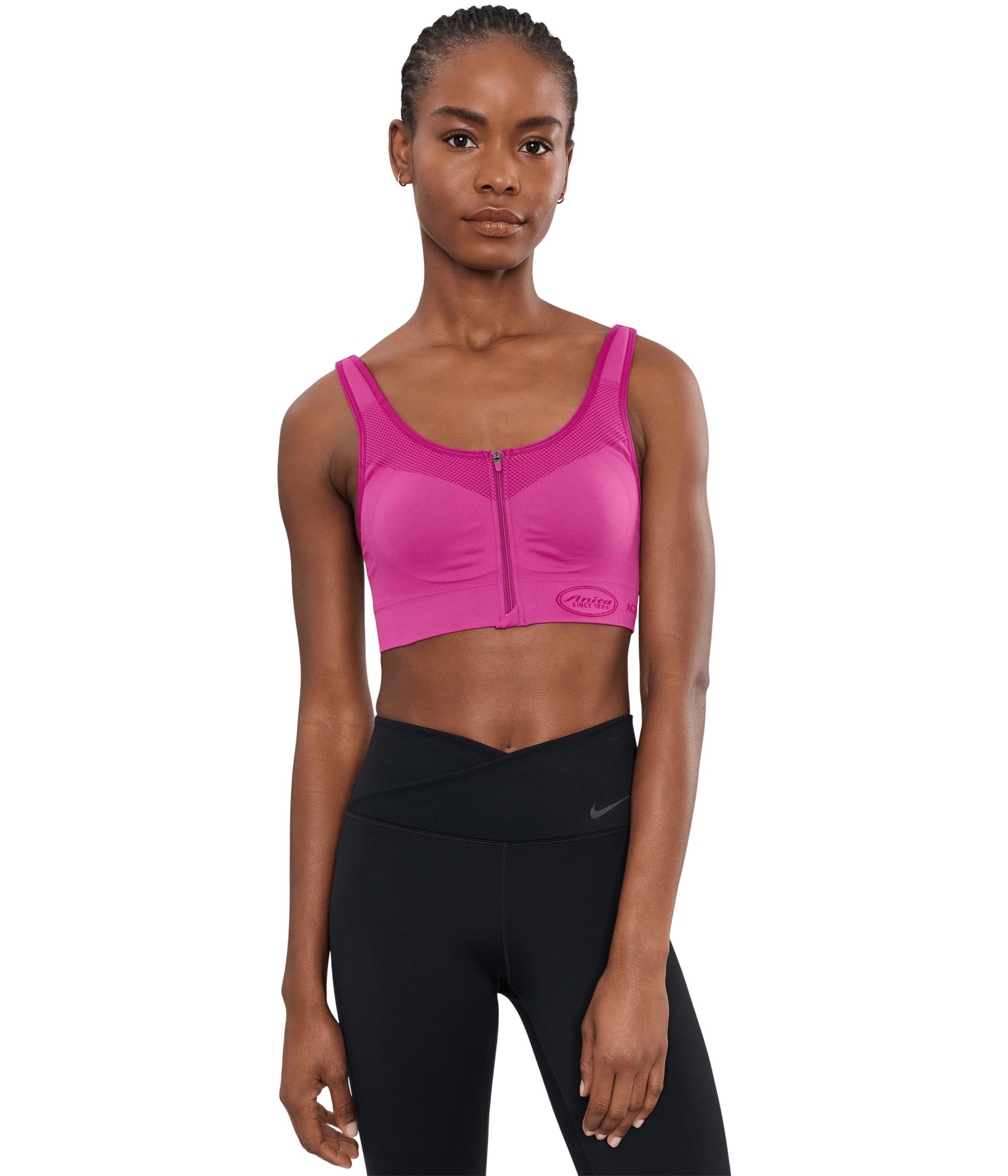 Easy Move Zip Light Support Sport Bra