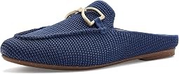 Blue Raffia Knit
