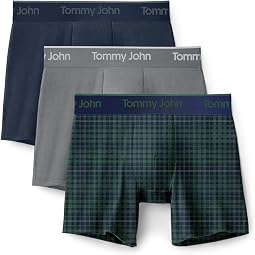 Second Skin Modal 6" Boxer Brief 3-Pack