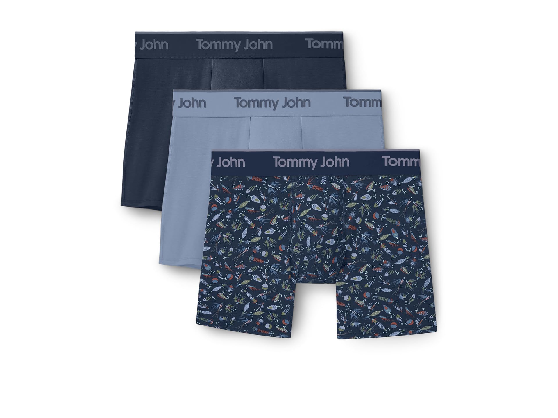 Second Skin Modal 6" Boxer Brief 3-Pack