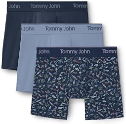Second Skin Modal 6" Boxer Brief 3-Pack