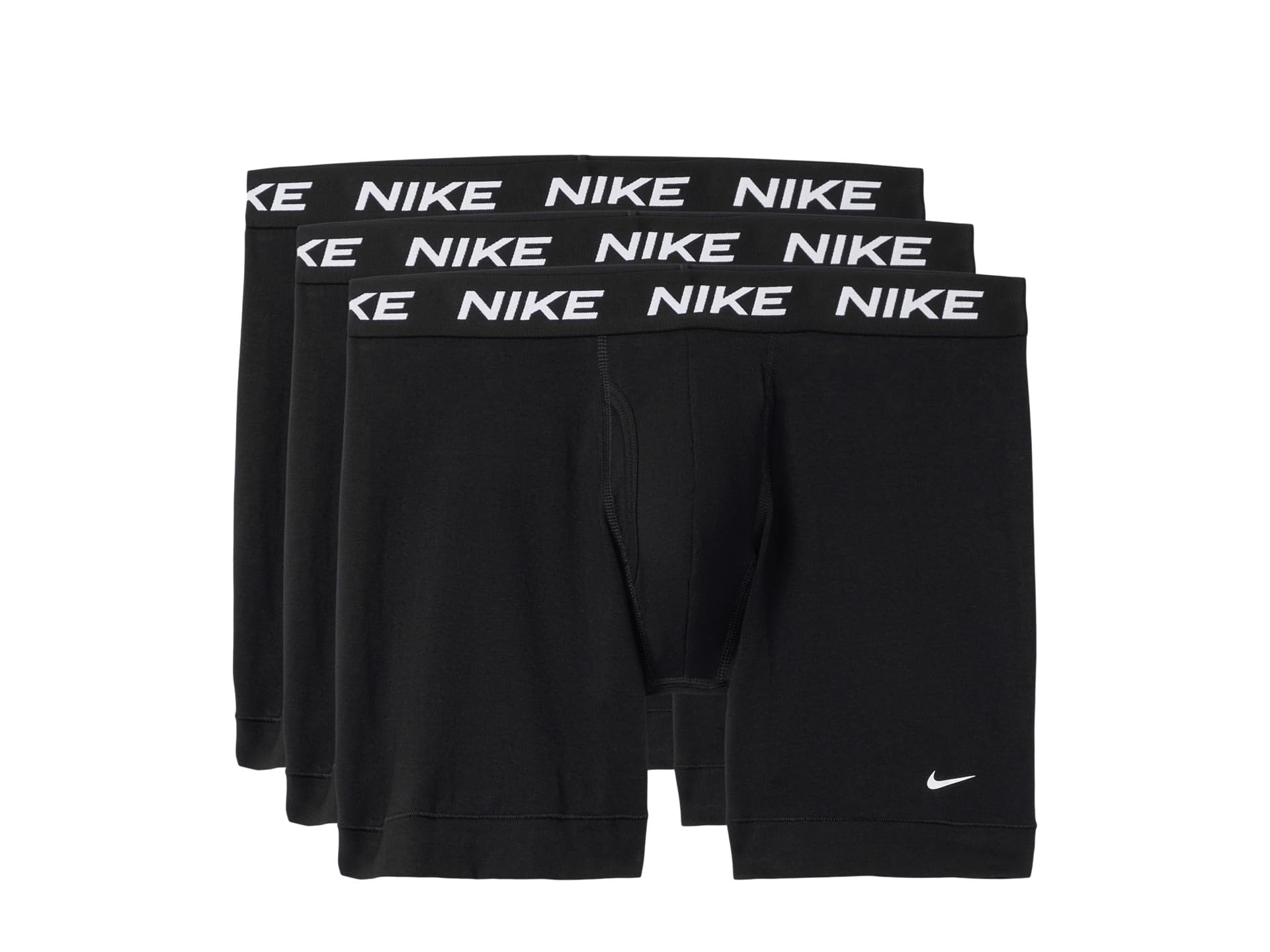 All Day Cotton Stretch with Fly Boxer Brief 3-Pack
