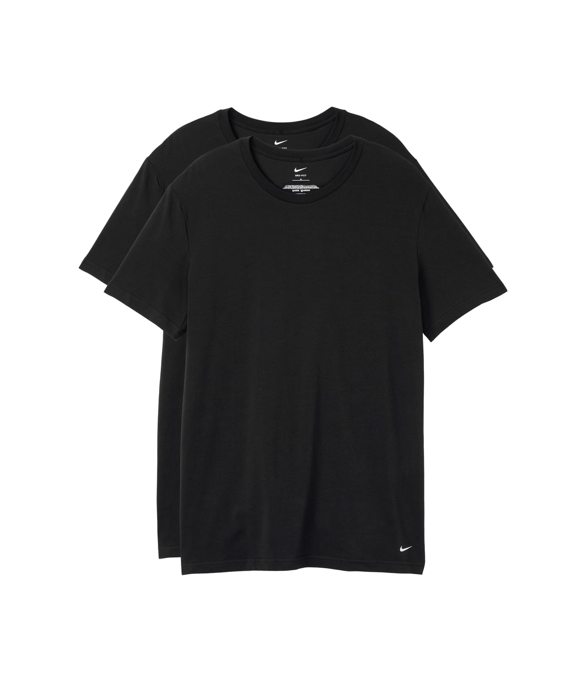 All Day Cotton Stretch Short Sleeve Crew Neck 2-Pack