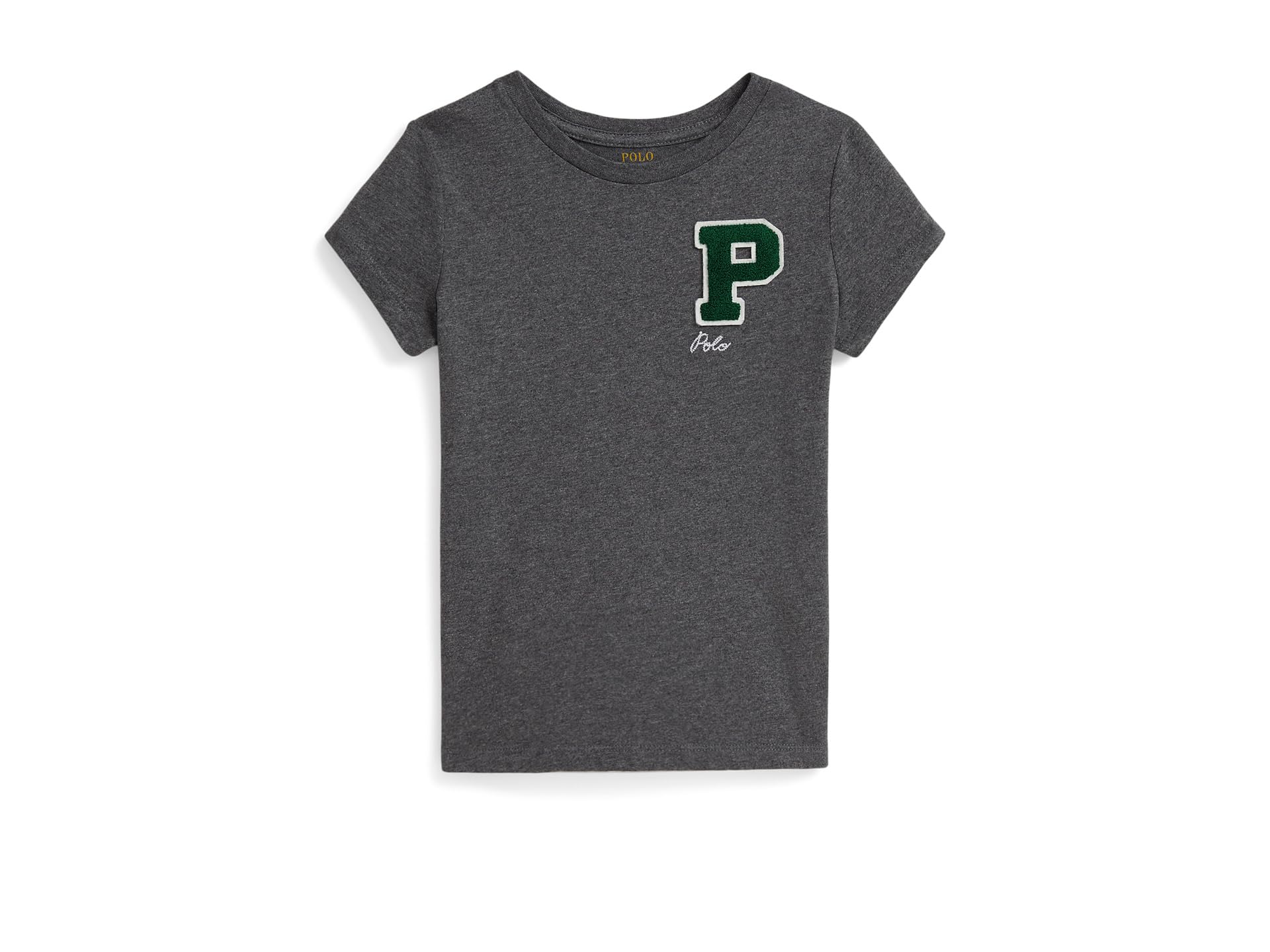 Cotton Jersey Letterman Tee (Toddler/Little Kid)