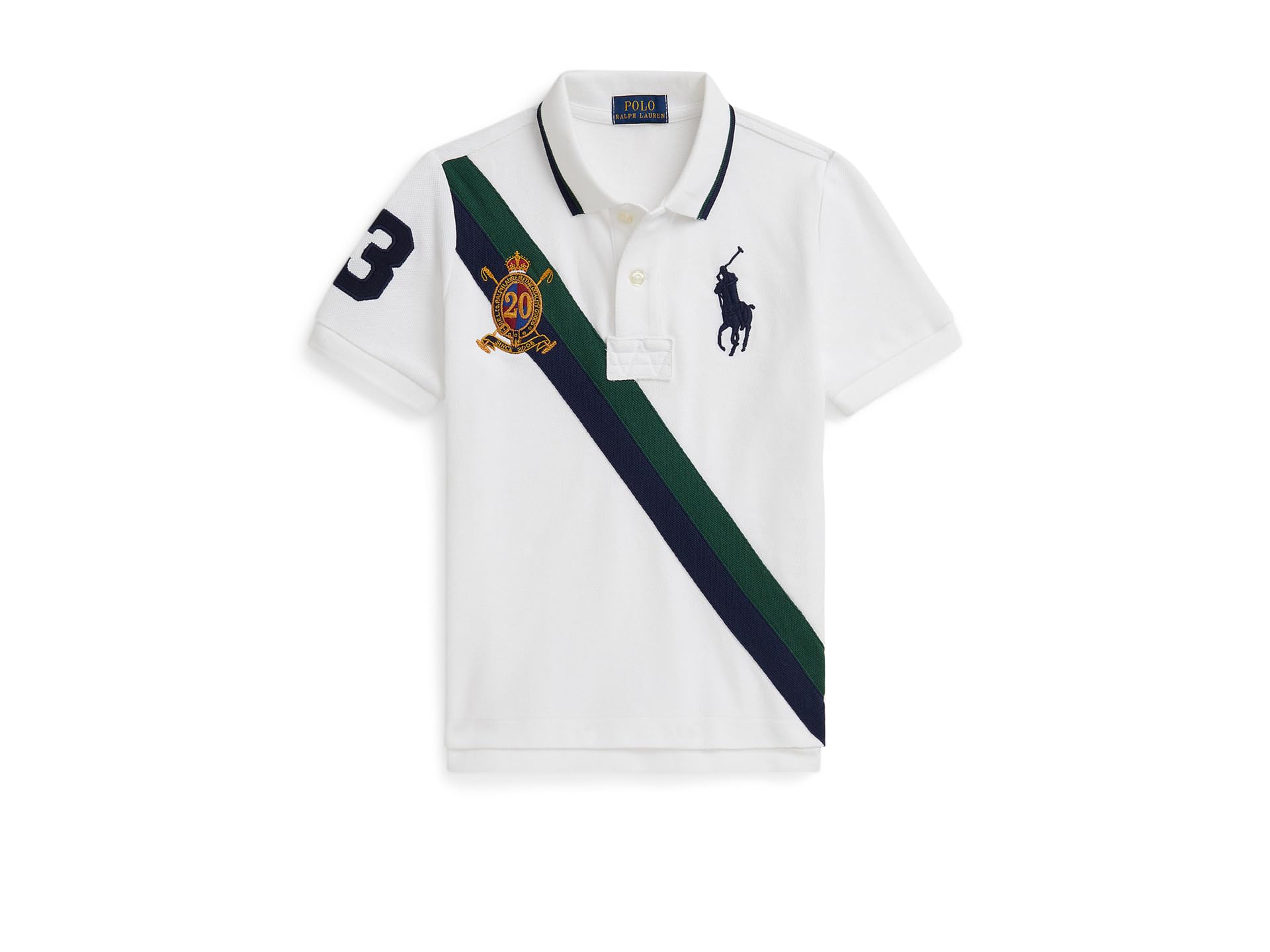 Big Pony 20th Anniversary Crest Polo (Toddler/Little Kid)