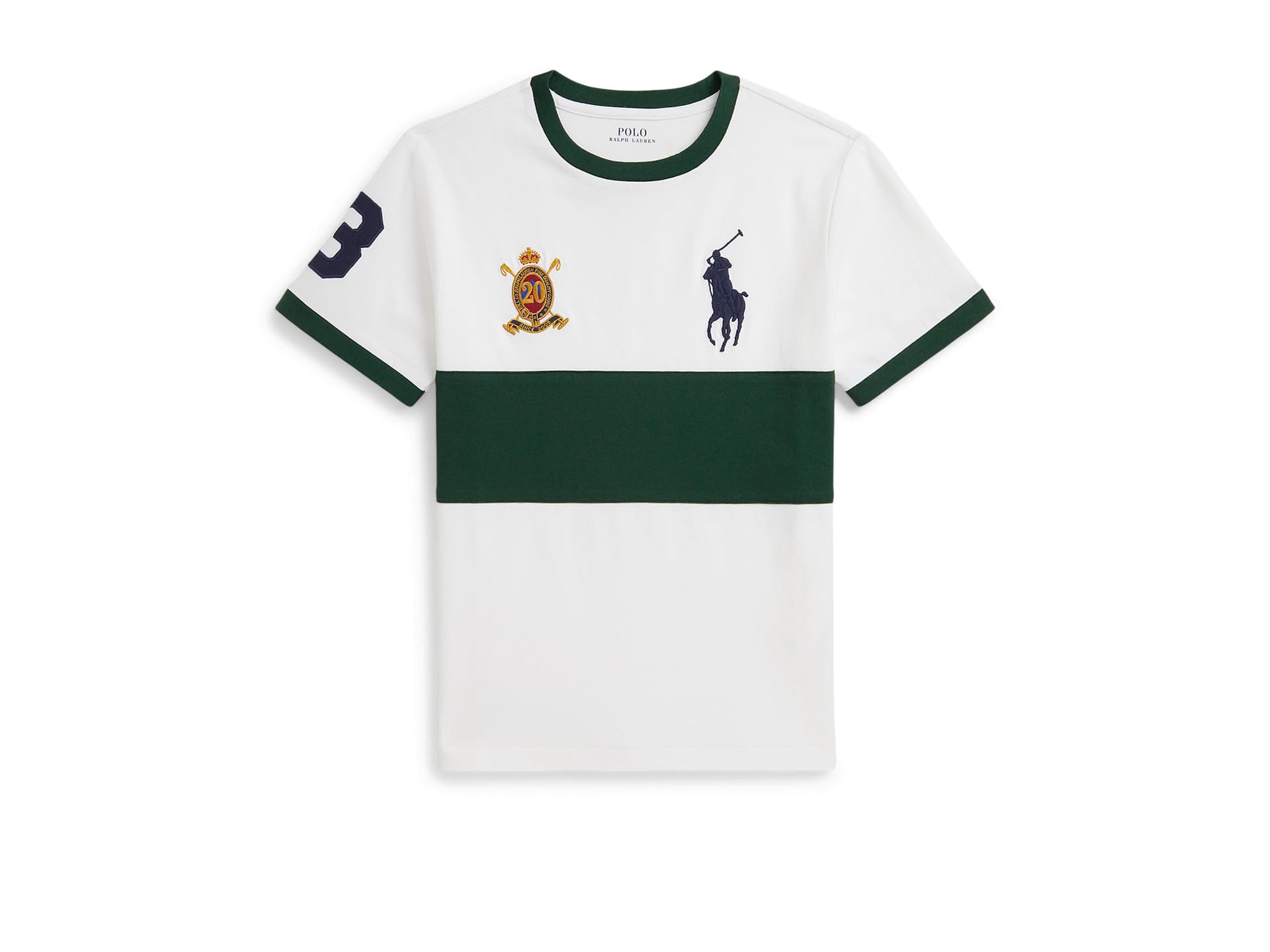 Big Pony 20th Anniversary Crest Tee (Big Kid)