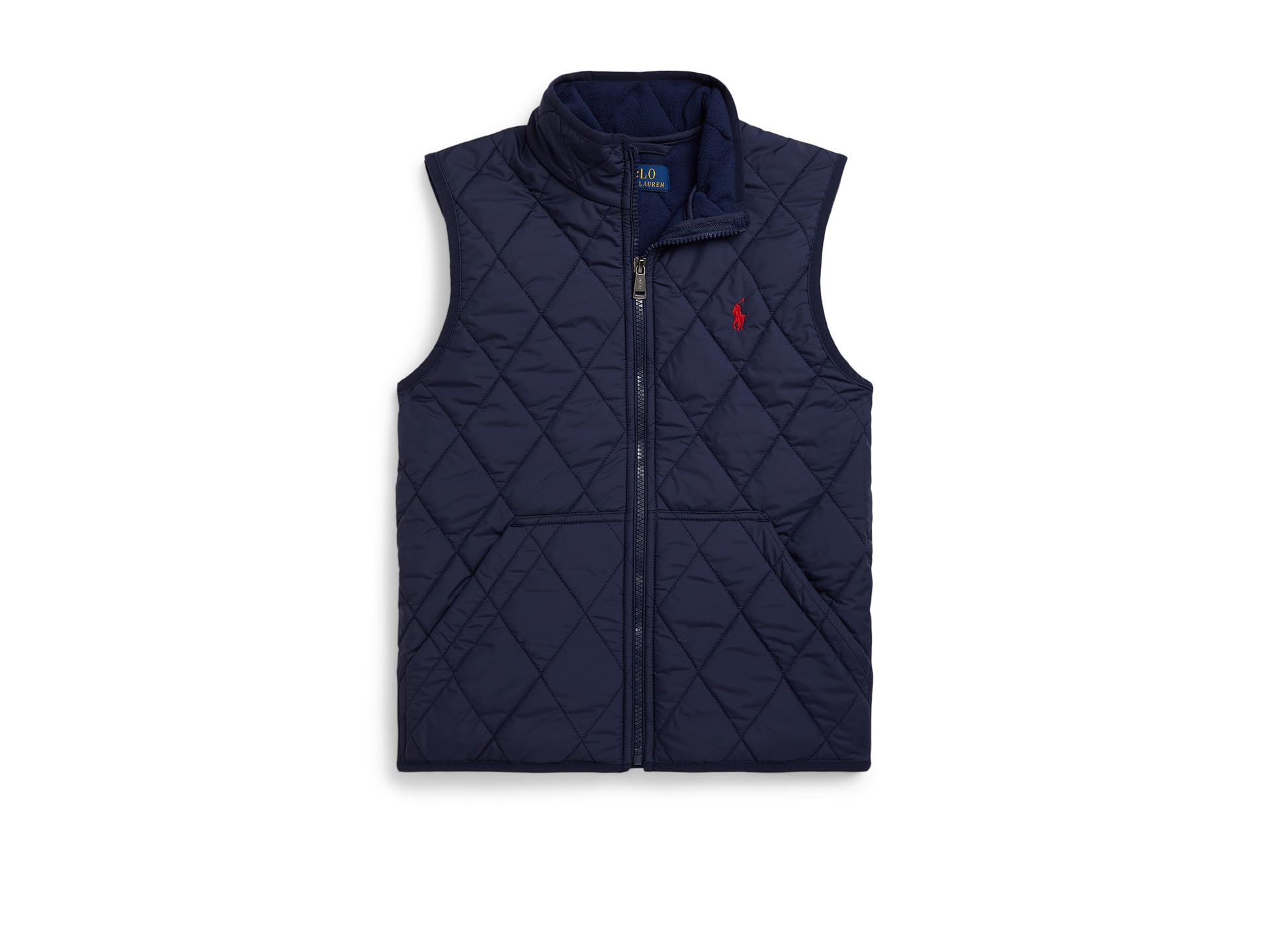 Fleece-Lined Quilted Vest (Big Kid)