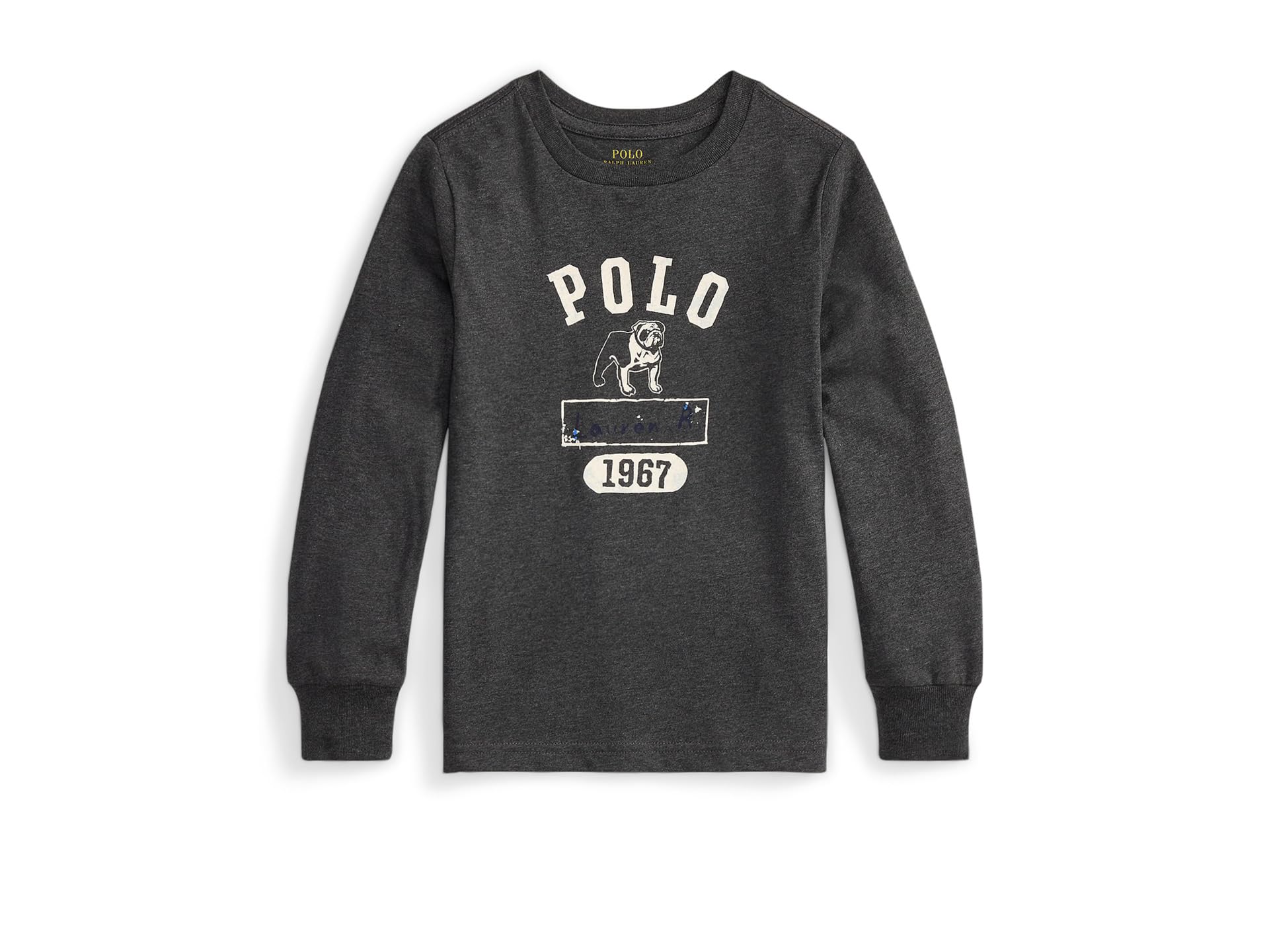Cotton Jersey Graphic Long Sleeve Tee (малыш/ребенок младшего возраста)