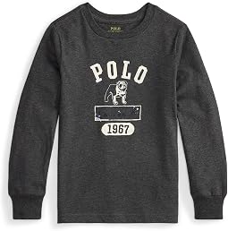 Cotton Jersey Graphic Long Sleeve Tee (малыш/ребенок младшего возраста)