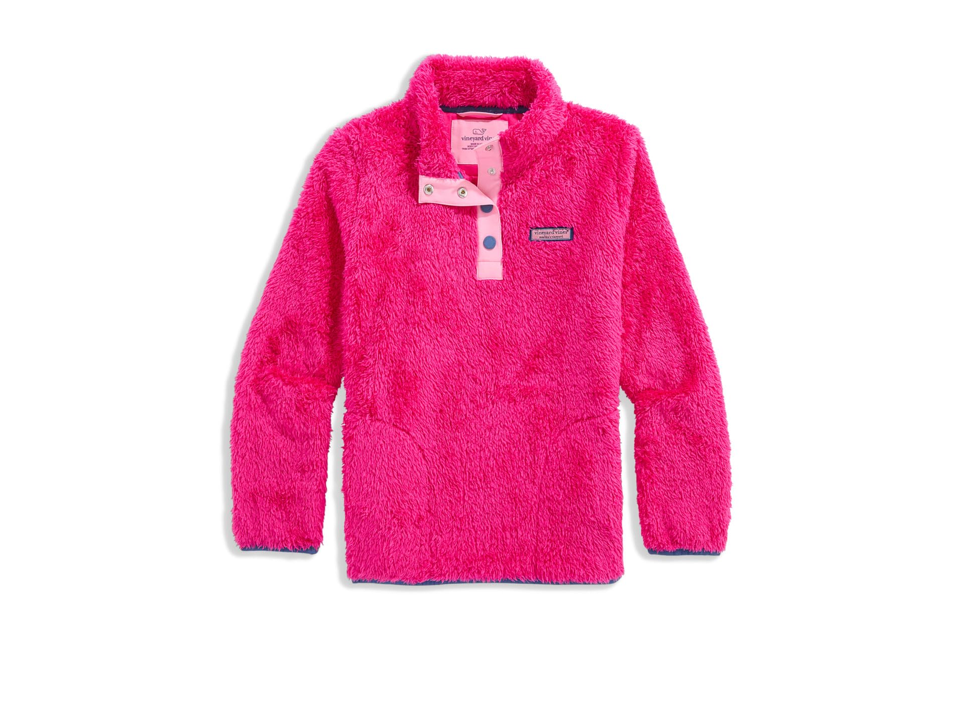 Teddy Snap Placket Pull-Over (Toddler/Little Kid/Big Kid)