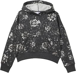 All Over Print Foil Glam Hooded Pullover (Big Kid)