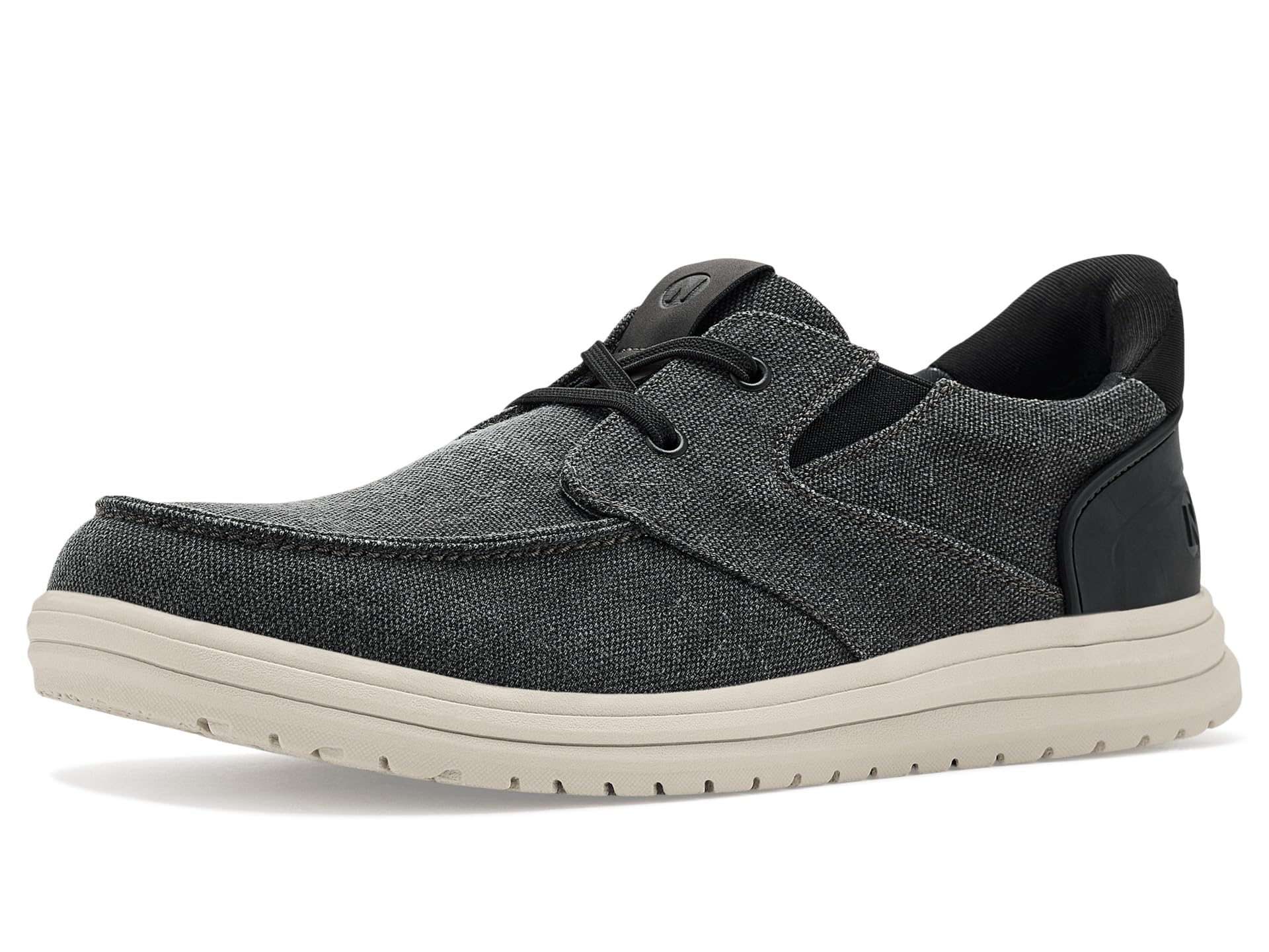 Ботинки Brew City Easy On And Off Moccasin Toe Hands Free Oxford Organic Canvas Lace-Up