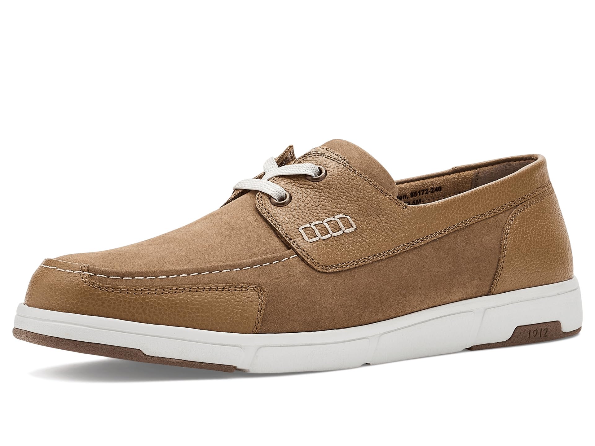 Luca Moccasin Toe Boat Oxford Lightweight Comfortable Nautical Lace-Up
