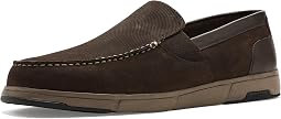 Luca Moccasin Toe Venetian Leather Slip-On Lightweight Comfortable Loafers