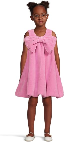Платье Big Bow Teddy Fleece (для малышей/детей младшего возраста и старшего возраста)