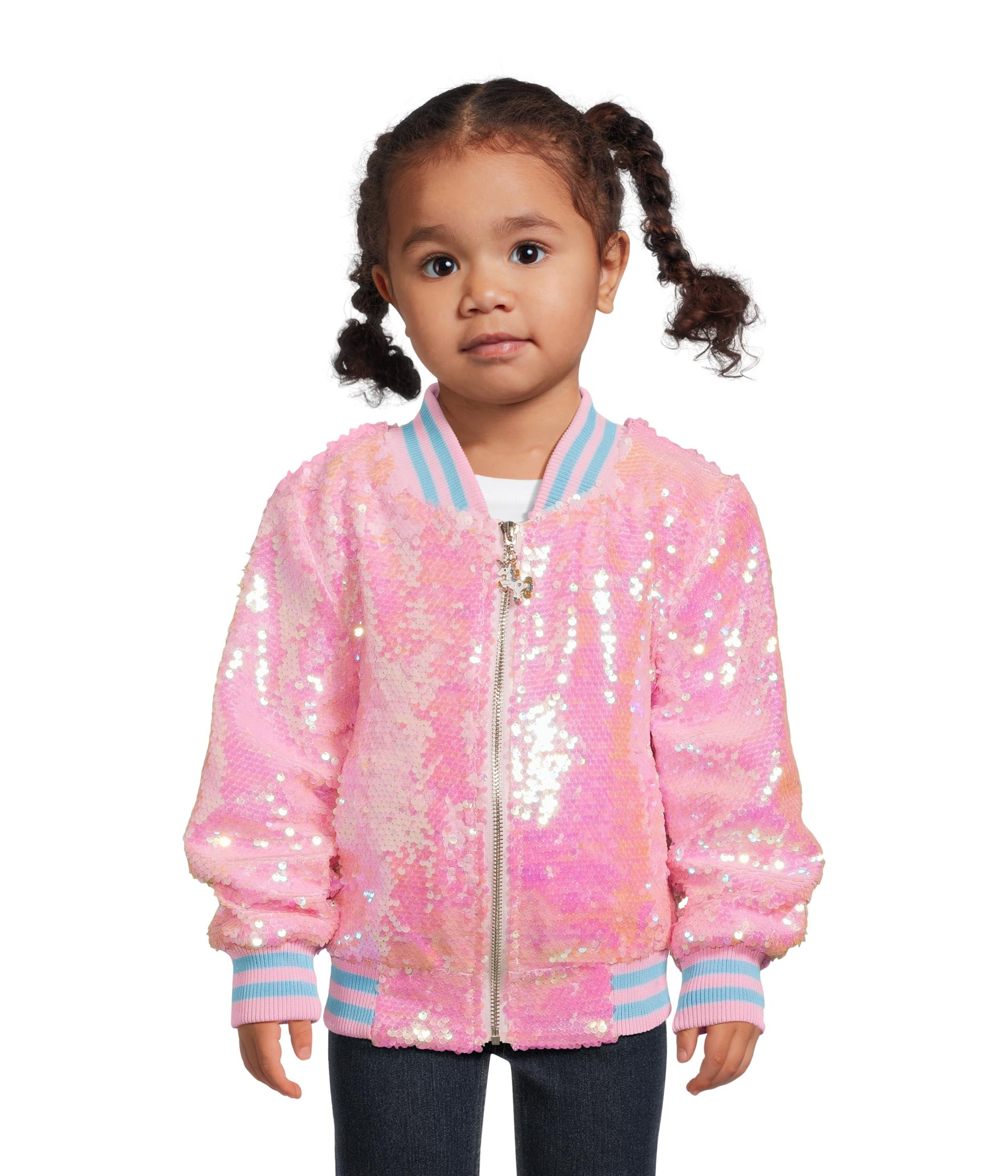 Косуха Pretty In Pink Unicorn Sequin с пайетками (для малышей/детей младшего/старшего возраста)