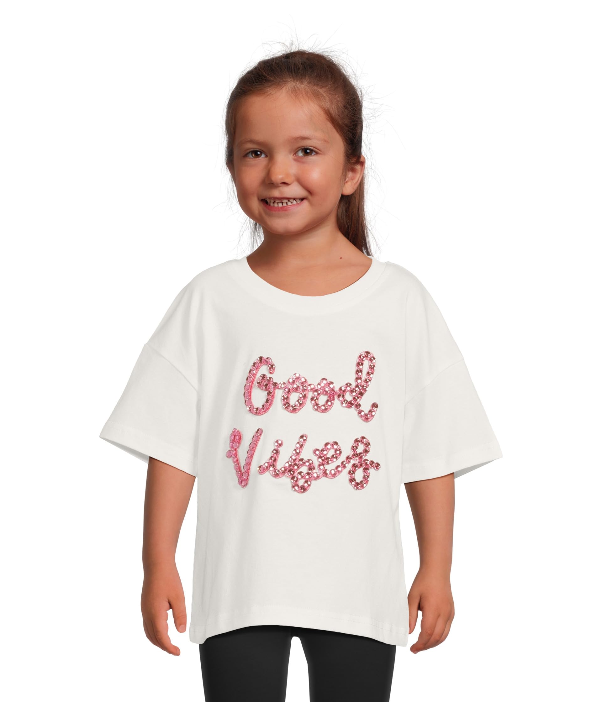 Crystal Good Vibes T-Shirt (Toddler/Little Kid/Big Kid)